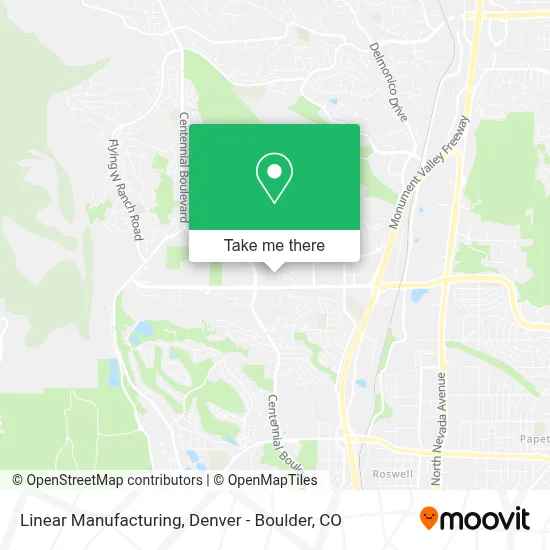 Linear Manufacturing map