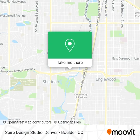 Spire Design Studio map