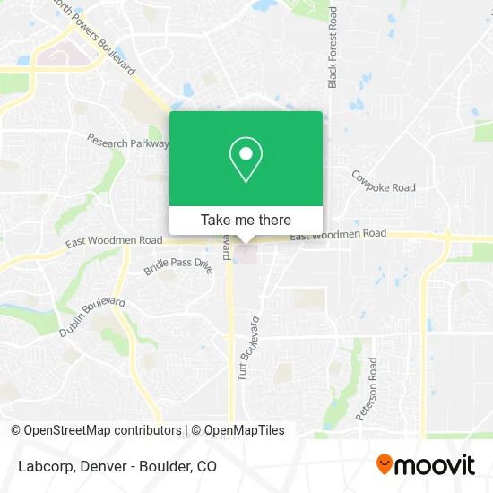 Labcorp map