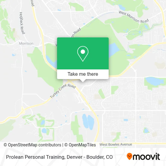 Prolean Personal Training map