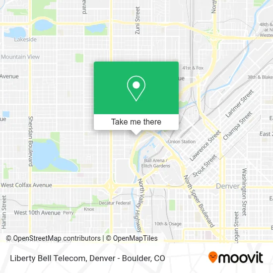 Liberty Bell Telecom map