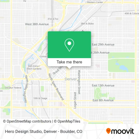 Hero Design Studio map