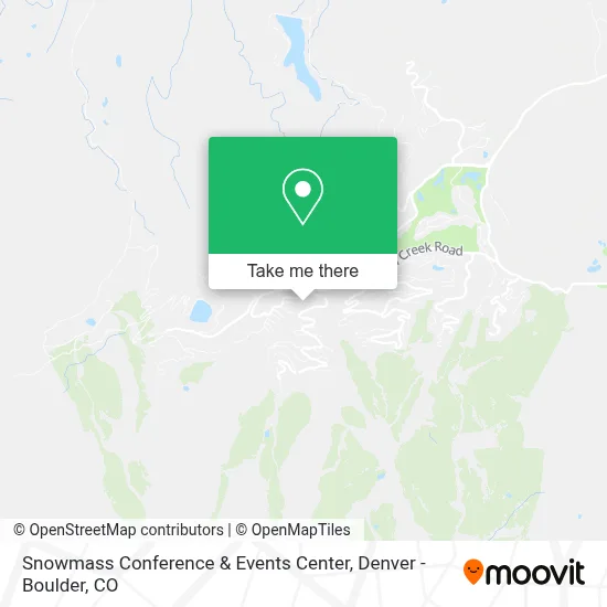 Snowmass Conference & Events Center map