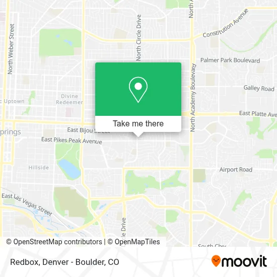 Redbox map