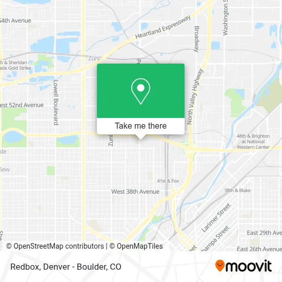 Redbox map