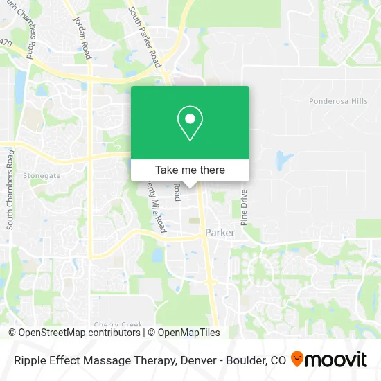 Ripple Effect Massage Therapy map