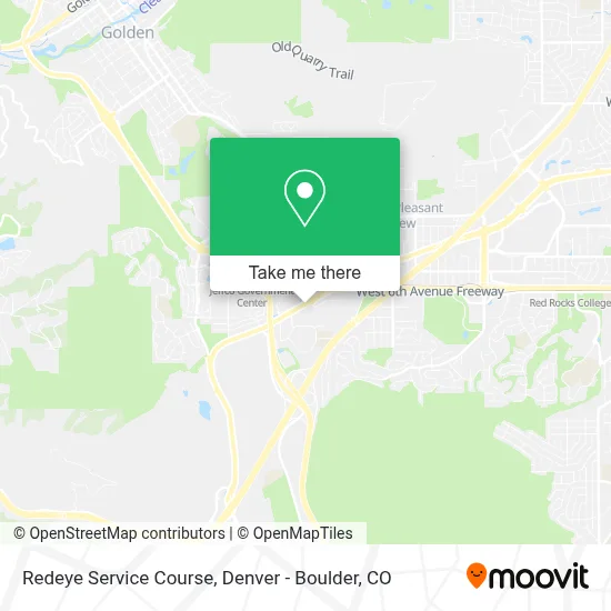 Redeye Service Course map
