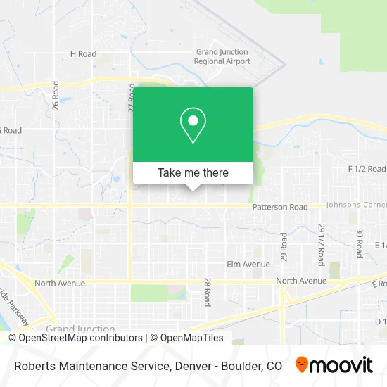 Roberts Maintenance Service map