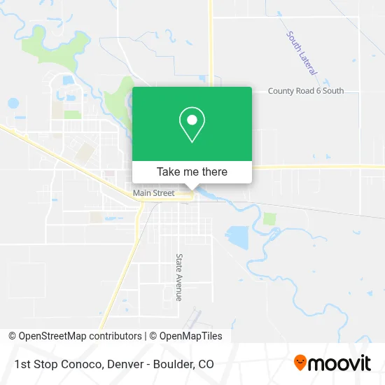 1st Stop Conoco map