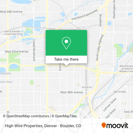 High Wire Properties map