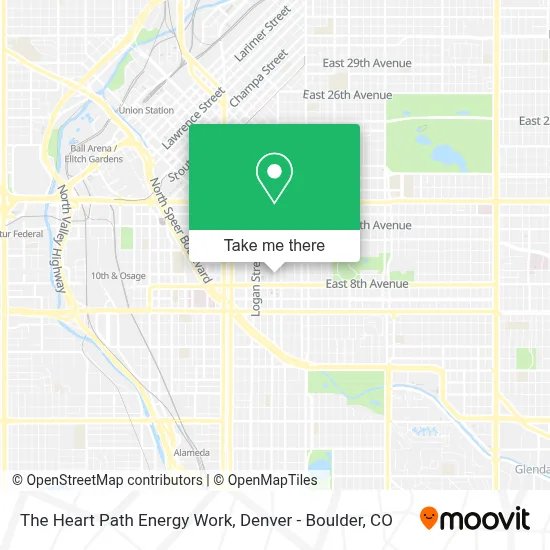 The Heart Path Energy Work map