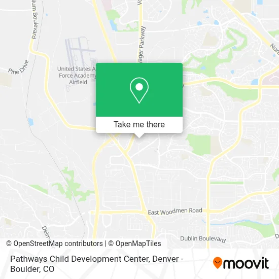 Pathways Child Development Center map