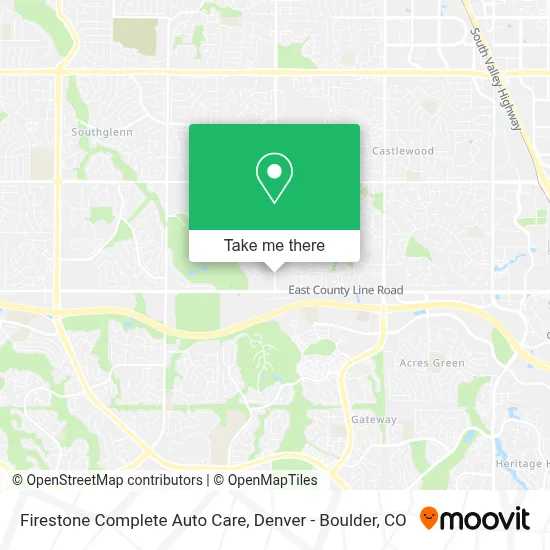 Firestone Complete Auto Care map