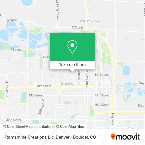 Ramsmine Creations Llc map