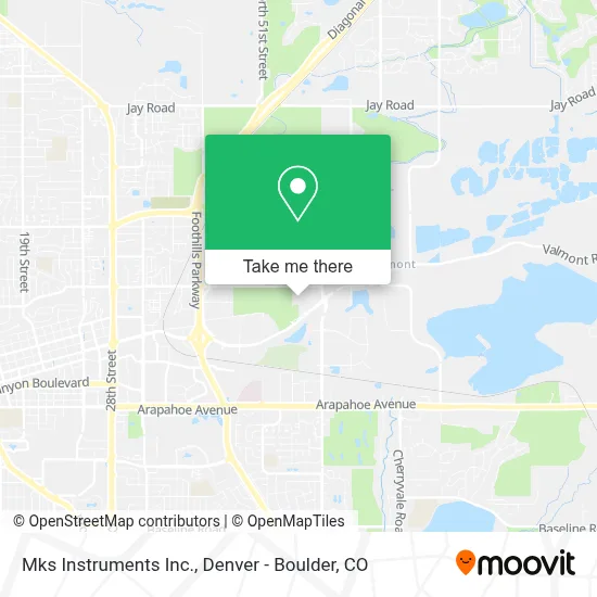 Mks Instruments Inc. map