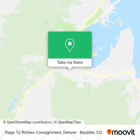 Rags To Riches Consignment map