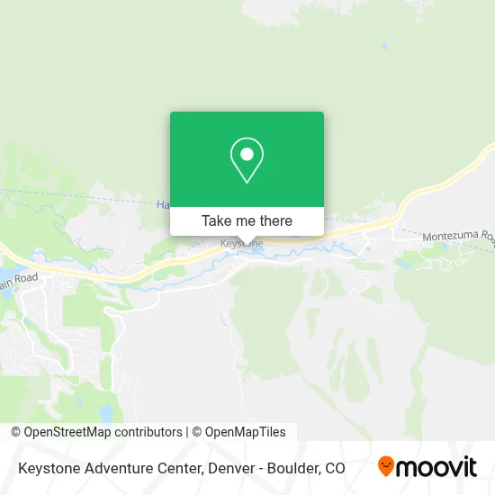 Keystone Adventure Center map