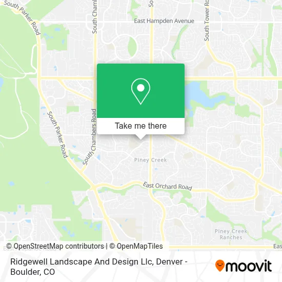 Ridgewell Landscape And Design Llc map