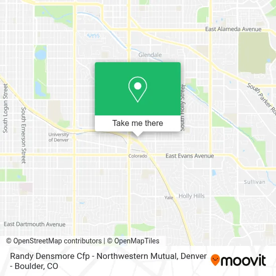 Randy Densmore Cfp - Northwestern Mutual map