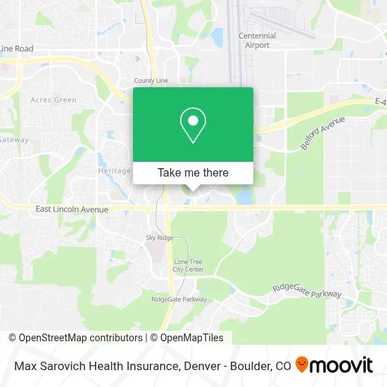 Max Sarovich Health Insurance map