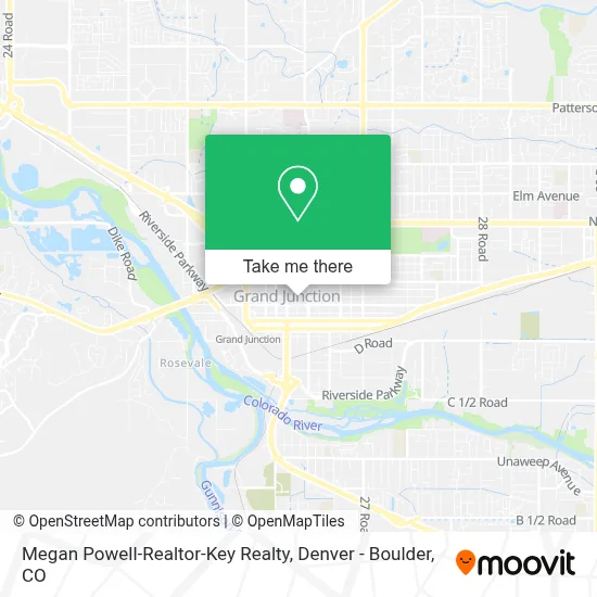 Megan Powell-Realtor-Key Realty map