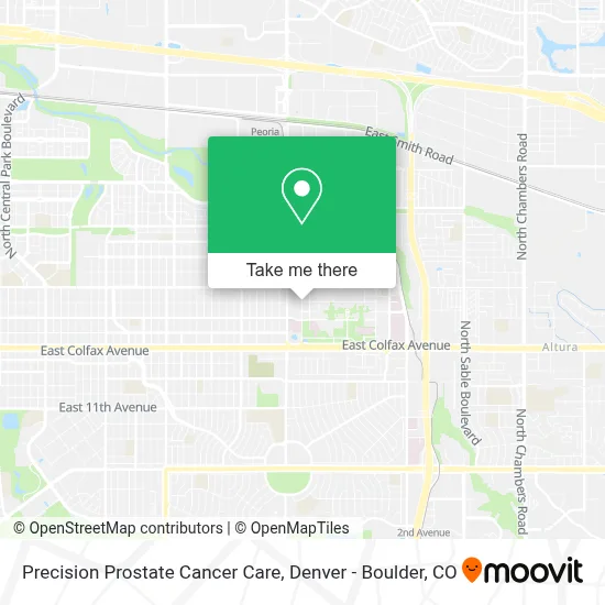 Precision Prostate Cancer Care map