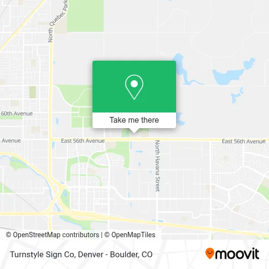 Turnstyle Sign Co map