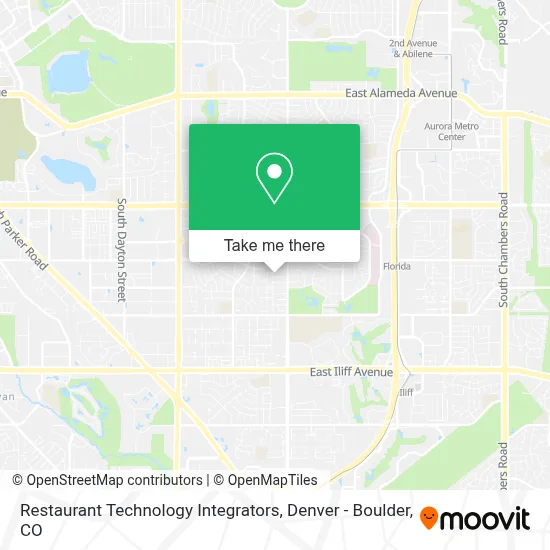 Restaurant Technology Integrators map