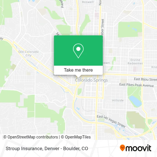 Stroup Insurance map