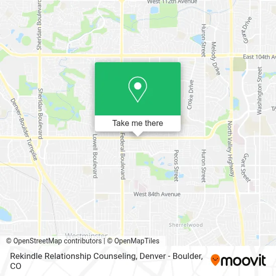 Rekindle Relationship Counseling map