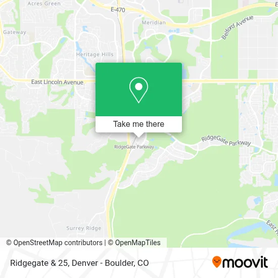 Ridgegate & 25 map