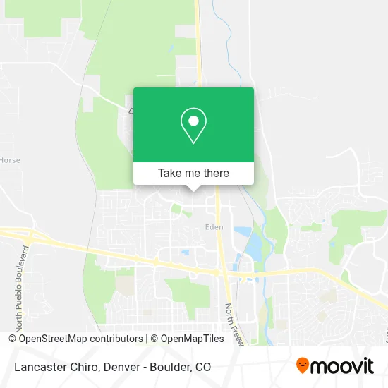 Lancaster Chiro map