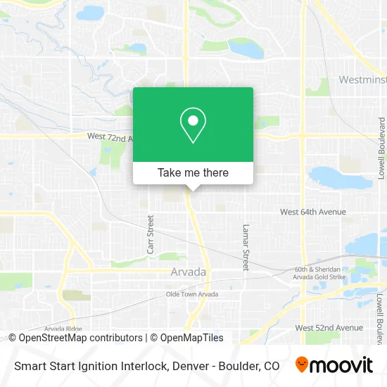 Smart Start Ignition Interlock map