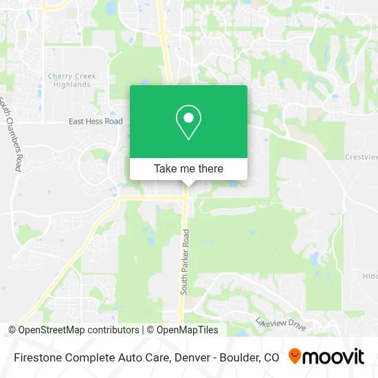 Firestone Complete Auto Care map