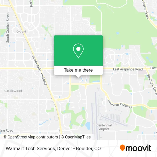 Walmart Tech Services map
