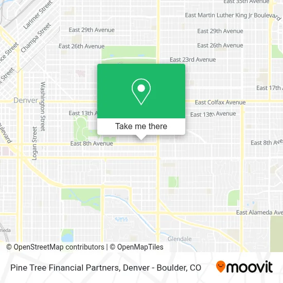Pine Tree Financial Partners map