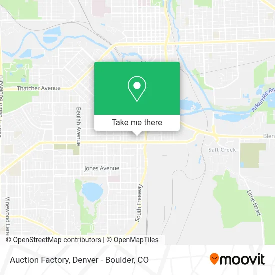 Auction Factory map