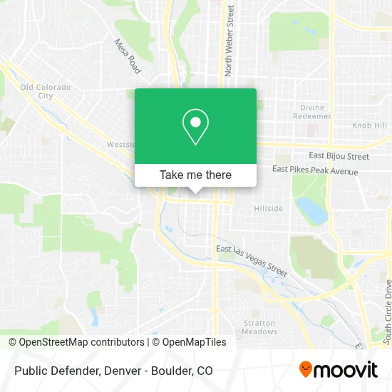 Public Defender map