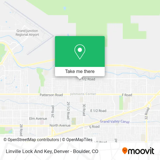 Linville Lock And Key map