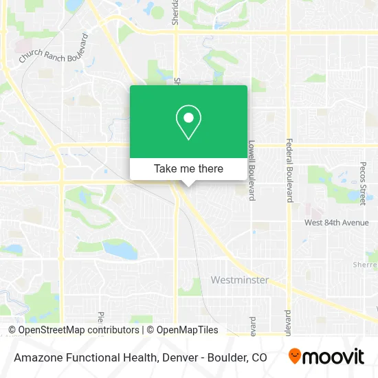 Amazone Functional Health map