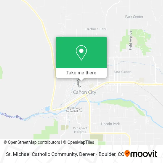 St, Michael Catholic Community map