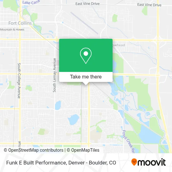 Funk E Built Performance map
