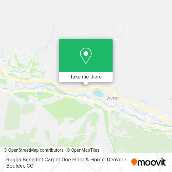 Ruggs Benedict Carpet One Floor & Home map