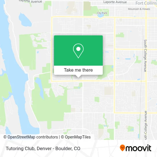 Tutoring Club map