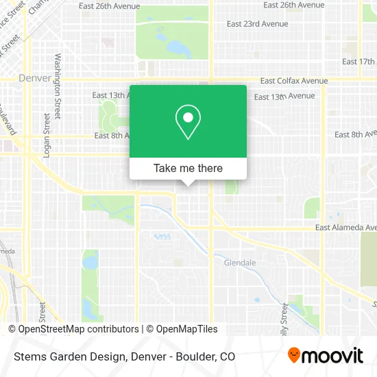 Stems Garden Design map