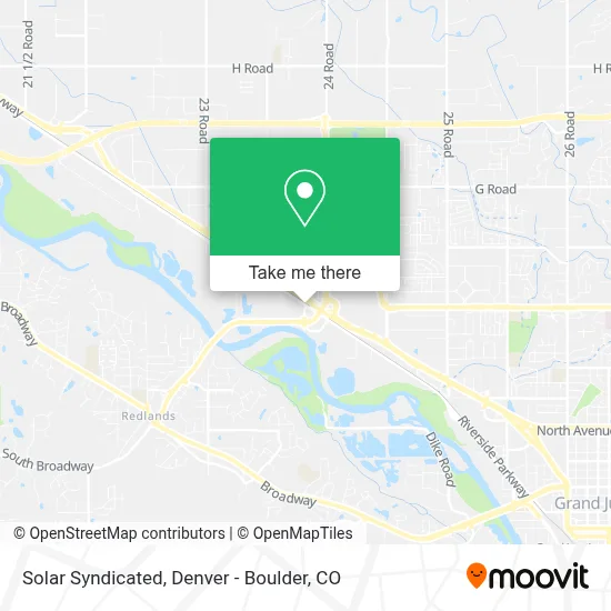 Solar Syndicated map