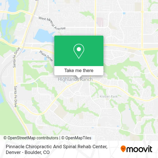 Pinnacle Chiropractic And Spinal Rehab Center map