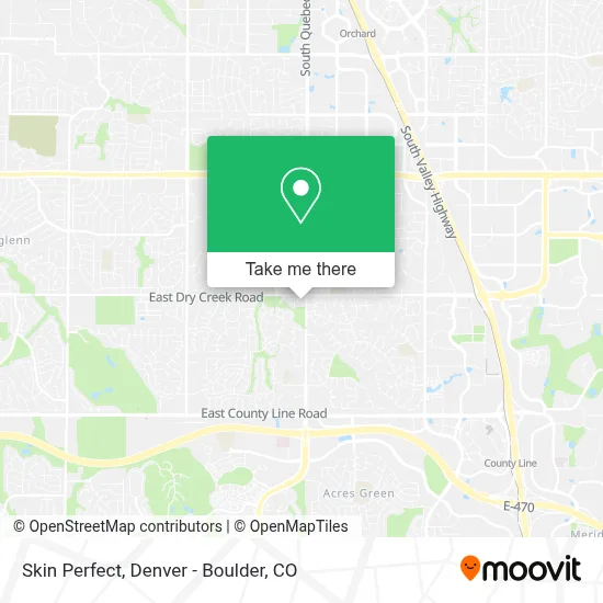 Skin Perfect map