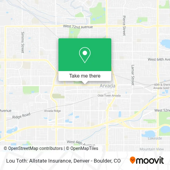 Lou Toth: Allstate Insurance map