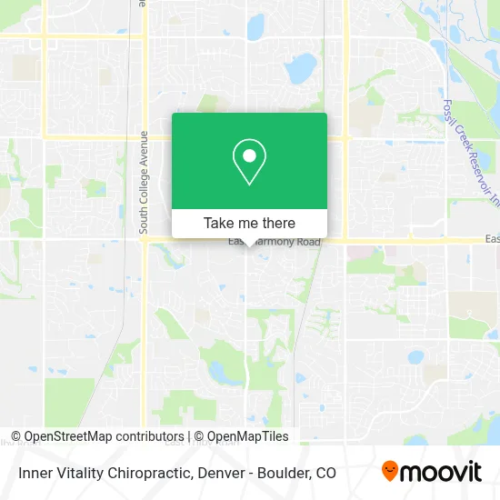 Inner Vitality Chiropractic map